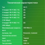 Сетевой адаптер DIGMA DWA-N300E