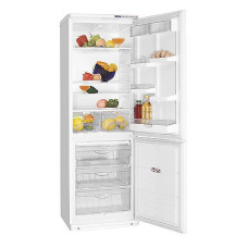 Холодильник ATLANT ХМ 4012-080 (A, 2-камерный, объем 320:205/115л, 60x176x63см, серебристый) [122738]