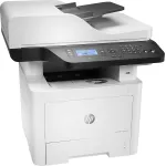 МФУ HP Laser MFP 432fdn (черно-белая, A4, 256Мб, 40стр/м, 1200x1200dpi, авт.дуплекс, 100'000стр в мес, RJ-45, USB)