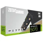Видеокарта GeForce RTX 5070 2542МГц Zotac OC (GDDR7, 192бит, 1xHDMI, 3xDP)