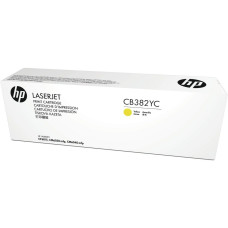 Картридж HP CB382YC (желтый; 31000стр; CLJ CP6015, CM6030, CM6040)