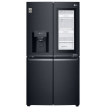 Холодильник LG GC-Q22FTBKL (No Frost, A+, 3-камерный, Side by Side, объем 595:345/250л, инверторный компрессор, 83.5x178.7x73.4см, черный)