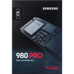 Жесткий диск SSD 1Тб Samsung 980 PRO (M.2, 7000/5000 Мб/с, 1000000 IOPS, PCIe 4.0 x4 (NVMe), 1024Мб, для ноутбука и настольного компьютера)