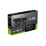 Видеокарта GeForce RTX 4060TI 2565МГц ASUS Dual EVO OC (PCI-E 4.0, GDDR6, 128бит, 1xHDMI, 3xDP)