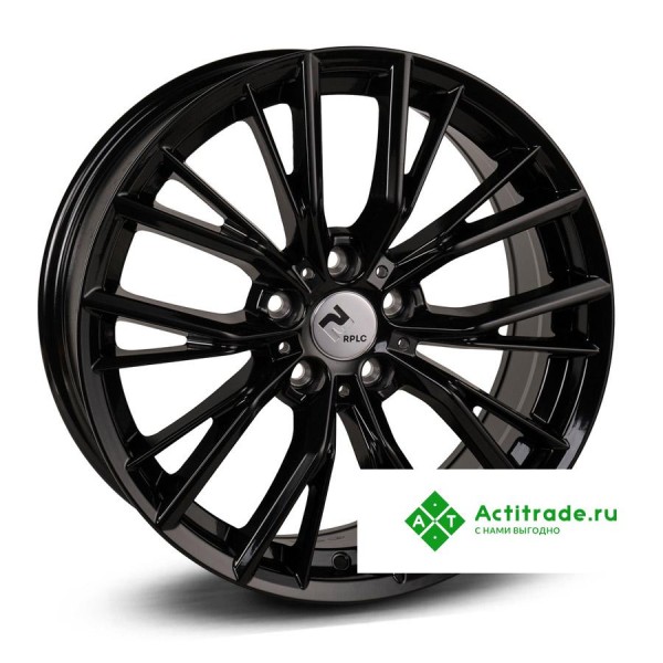 RPLC BM101 R18/7.5J PCD 5x112 ET 25 ЦО 66,6 черный глянцевый