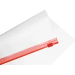 Бюрократ BPM5ARED (A5, полипропилен, толщина пластика 0,15мм, молния красный)