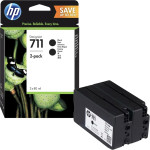 Картридж HP 711 P2V31A (черный; 160стр; 80мл; DJ T120\125\130\520\525\530; двойная упаковка)