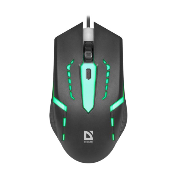 Мышь DEFENDER Hit MB-601 Black USB (1200dpi)