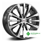 IFree Андерсен R17/7J PCD 4x100 ET 41 ЦО 60,1 черный с полированной лицевой поверхностью