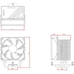 Кулер ID-Cooling FROZN A400 ARGB