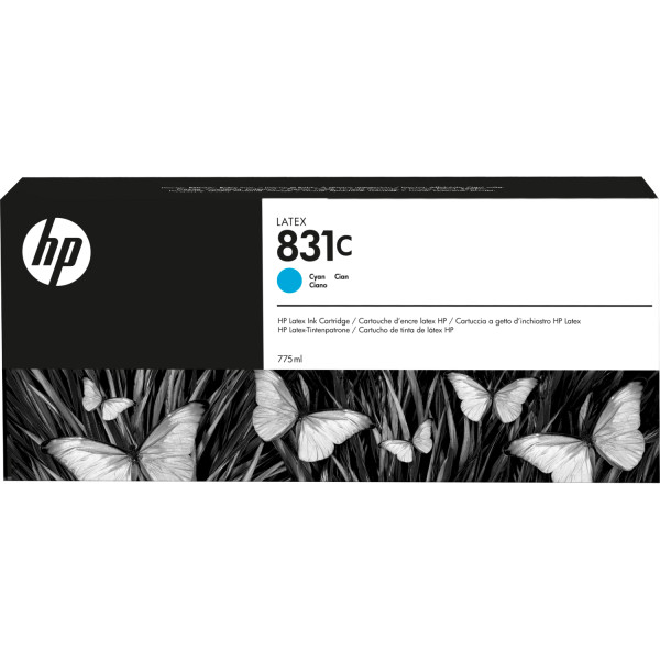 Картридж HP 831C (голубой; 775мл; HP Latex 110 - 570)