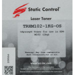 Тонер Static Control TRHM102-1KG-OS (черный; 1кг; флакон; HP LJ M104, M132)