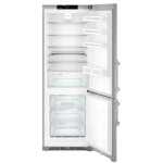 Холодильник Liebherr CNef 5735 (No Frost, A++, 2-камерный, объем 437:309/128л, инверторный компрессор, 70x201x66.5см, серебристый)