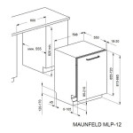 Посудомоечная машина Maunfeld MLP-12IMR