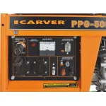 Электрогенератор Carver PPG-5000DE (дизельный, однофазный, 3,6/3,3кВт, непр.работа 10ч)