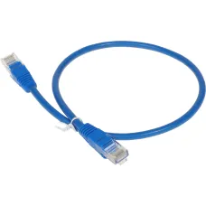 Патч-корд Buro 1427768 (RJ-45 (m), RJ-45 (m), алюминий омедненный, 0,5м, 4пары, UTP)