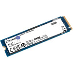 Жесткий диск SSD 500Гб Kingston NV2 (2280, 3500/2100 Мб/с, PCI-E, для ноутбука и настольного компьютера)