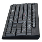 Клавиатура Oklick 120 M Standard Keyboard Black USB (классическая мембранная, 104кл)
