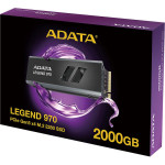 Жесткий диск SSD 2Тб ADATA LEGEND 970 (M.2 2280, 10000/10000 Мб/с, 1400000 IOPS, PCI-E GEN5 X4)