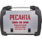 Сварочный аппарат РЕСАНТА САИПА-200ПРОФ (207-253В, инвертор, MMA DC, TIG DC, 15-200A, 8,1кВт)