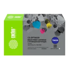 Cactus CS-EPT6039 (светло-серый пигментный; 220стр; Stylus PRO 7880, 9880) [CS-EPT6039]