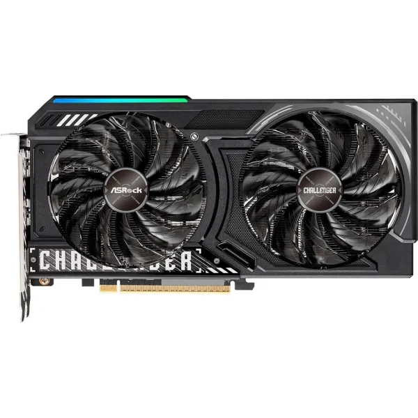 Видеокарта Radeon RX 9060 2400МГц ASRock (GDDR6, 128бит, 1xHDMI, 2xDP)