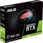 Видеокарта GeForce RTX 3050 1040МГц 6Гб ASUS OC (GDDR6, 96бит, 1xDVI, 1xHDMI, 1xDP)