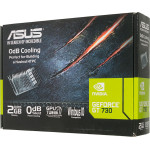 Видеокарта GeForce GT 730 902МГц 2Гб ASUS (PCI-E 16x2, GDDR5, 64бит, 1xDVI, 1xHDMI)