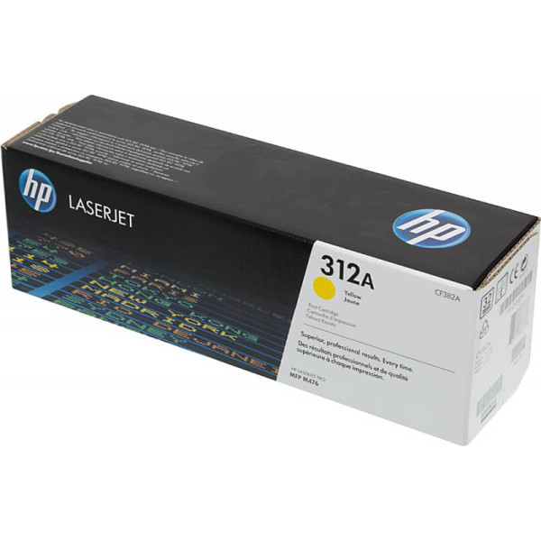 Картридж HP 312A (желтый; 2400стр; CLJ Pro M476)