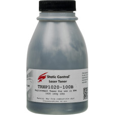 Тонер Static Control TRHP1020-100B (черный; 100г; флакон; HP LJ 1010, 1012, 1015, 1020) [TRHP1020-100B]