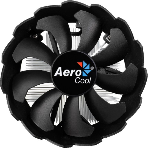 Кулер для процессора Aerocool BAS (алюминий, 19дБ, 120x120x25мм, 3-pin)