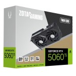 Видеокарта GeForce RTX 5060TI 2572МГц 8Мб Zotac (GDDR7, 128бит, 1xHDMI, 3xDP)