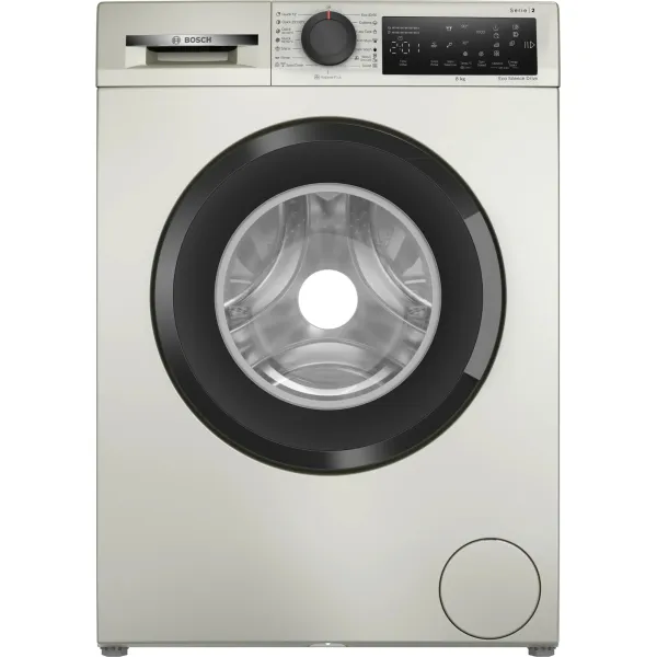 Стиральная машина Bosch WLZ2421SME(фронтальная средняя, класс стирки/отжима/э.потребления: A , макс: 8кг, 1200 об/мин, защита: частичная, 59.7x84.5x45.8см, серебристый)