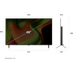 OLED-телевизор LG OLED48B5RLA (48