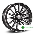 IFree Азур R16/6.5J PCD 5x114,3 ET 45 ЦО 67,1 черный с полированной лицевой поверхностью