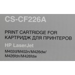 Тонер-картридж Cactus HP CS-CF226A (черный; 3100стр; LJ M402d, M402n, M426dw, M426fdn, M426fdw)
