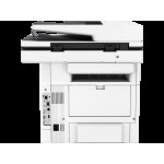 МФУ HP LaserJet Enterprise M528f (лазерная, черно-белая, A4, 1280Мб, 43стр/м, 1200x1200dpi, авт.дуплекс, 150'000стр в мес, RJ-45, USB, WEB)