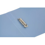 Папка с зажимом Бюрократ Gems GEM07CAZURE (зажимов 1, A4, пластик, толщина пластика 0,7мм, карман торцевой с бумажной вставкой, голубой топаз)