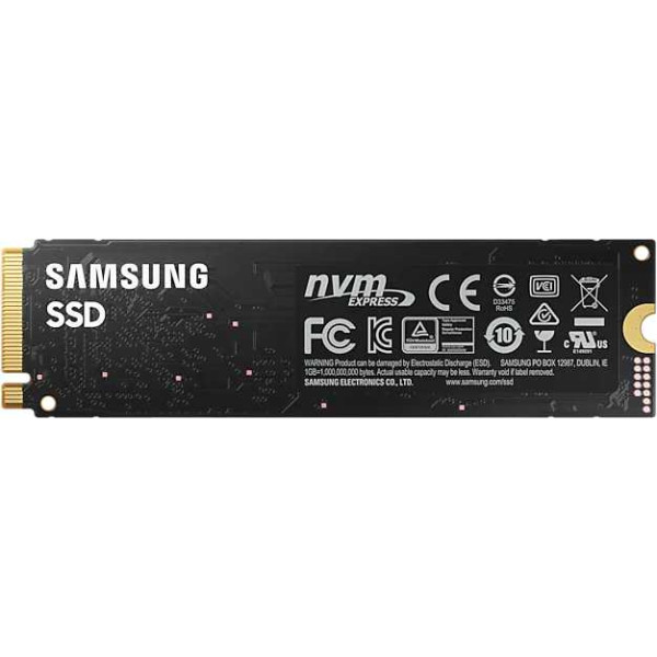 Жесткий диск SSD 1Тб Samsung 980 (2280, 3500/3000 Мб/с, 480000 IOPS, PCI-E, для ноутбука и настольного компьютера)