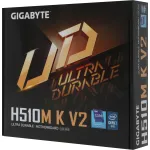 Материнская плата Gigabyte H510M K V2 (LGA1200, 2xDDR4 DIMM, microATX)