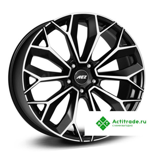 AEZ Leipzig dark R21/10.5J PCD 5x130 ET 48 ЦО 71,6 черный с полированной лицевой поверхностью