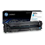 Тонер-картридж HP 207X (голубой; 2450стр; M255, MFP M282, M283)
