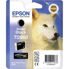 Картридж Epson T0968 (черный матовый; 495стр; Epson Stylus Photo 2880)