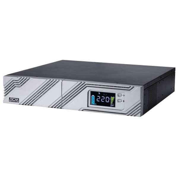 ИБП Powercom SMART RT SRT-1500A LCD (Line-Interactive, 1500ВА, 1350Вт, 8xIEC 320 C13 (компьютерный), 2U)
