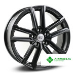 RST R078 R18/7J PCD 5x100 ET 28 ЦО 57,1 черный глянцевый