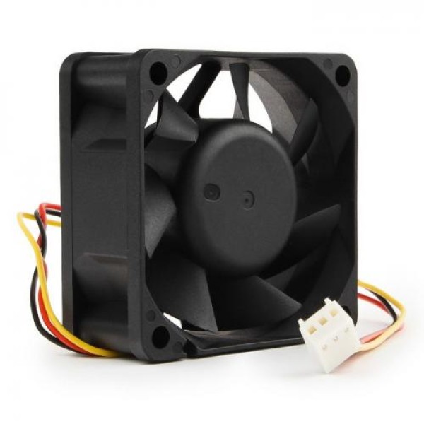 Кулер для корпуса Gembird D6025SM-3 (25дБ, 60x60x25мм, 3-pin)