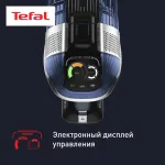 Вертикальный пылесос Tefal X-Force Flex 11.60 Aqua TY9890WO (влажная, сухая, контейнер, мощность всасывания: 130Вт, пылесборник: 0.9л)