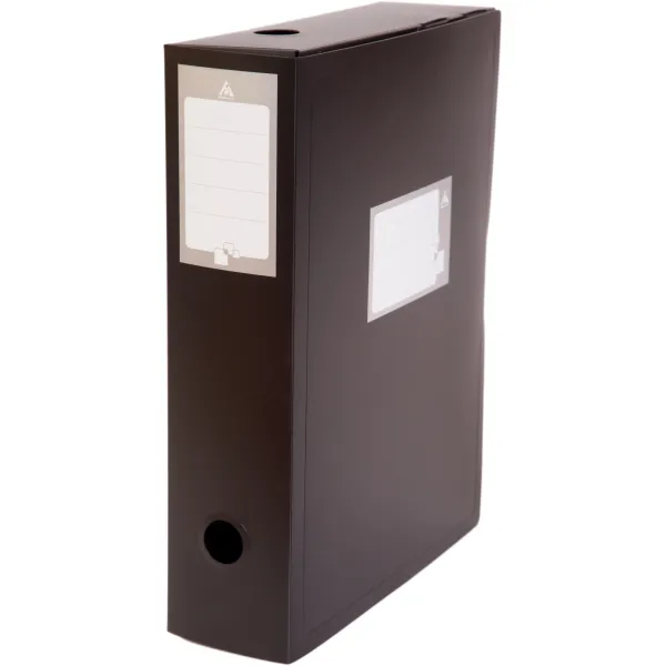 Короб архивный Бюрократ BA100 (100мм, пластик, вырубная застежка)