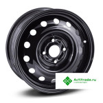 Trebl X40001 R16/6J PCD 4x100 ET 52 ЦО 54,1 черный