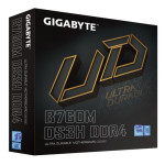 Материнская плата Gigabyte B760M DS3H DDR4 (LGA1700, Intel B760, 4xDDR4 DIMM, microATX, RAID SATA: 0,1,15,5)